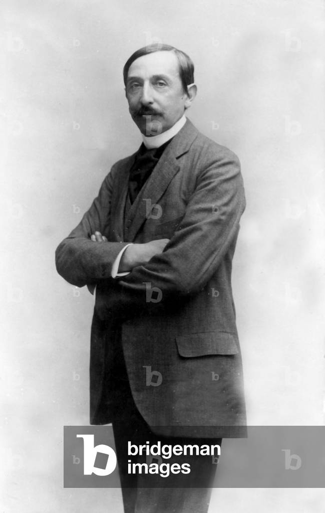 The French essayist, novelist and politician Maurice Barres (1862-1923) photo by Nadar