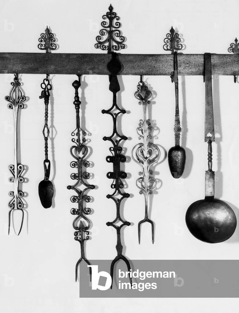 Spoons and forks, 18th century