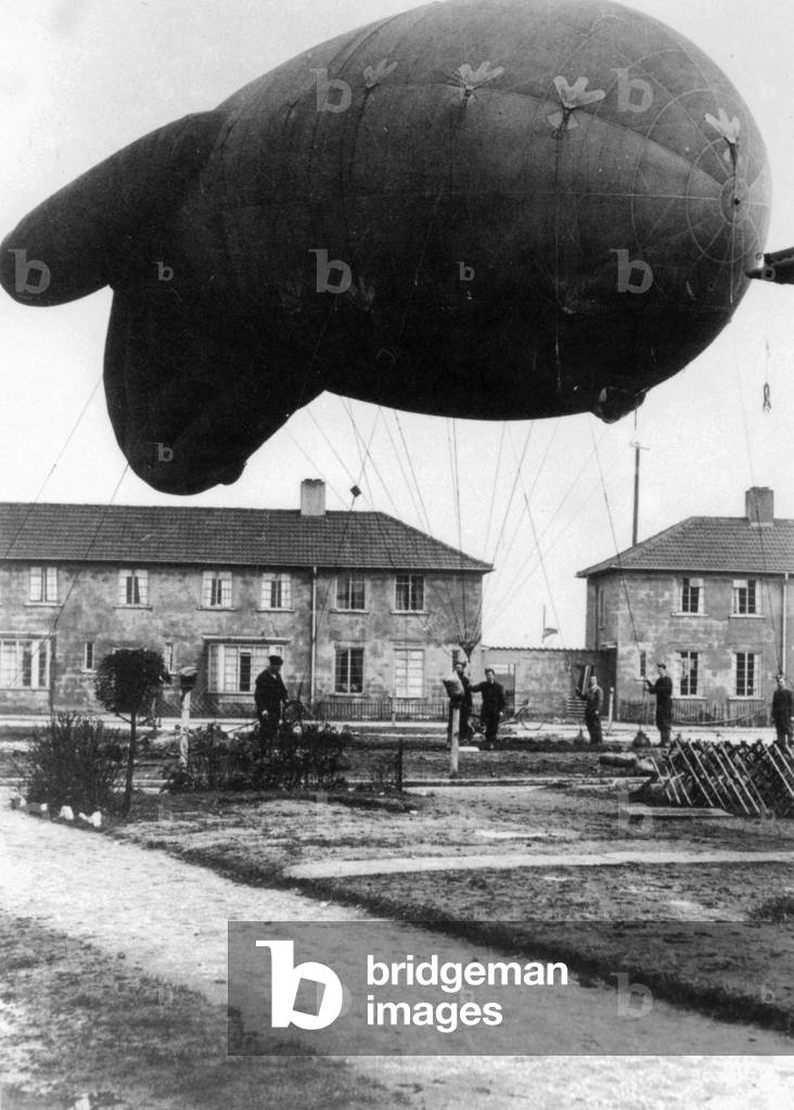 On the eve of the battle of england 32 balloons were deployed over the city and 24 others over Gosport harbour august 1940