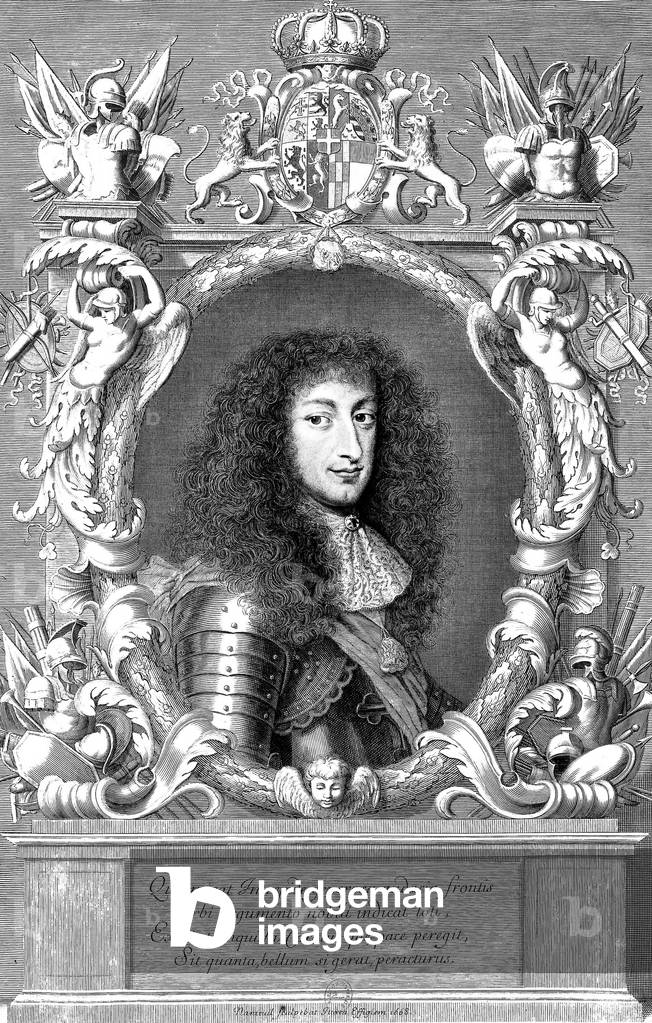 Charles Emmanuel III of Sardinia (1701-1773) Duke of Savoy and King of Sardinia from 1730 to 1773, engraving