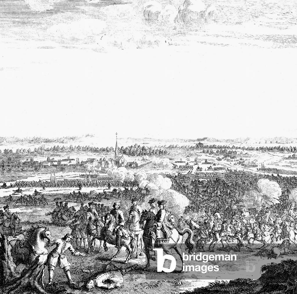 Ramilly battle may 23, 1706 : Spain succession war between France (marshal of Villeroy ) and England (duke of Marlborough ) under the reign of LouisXIV, defeat of French army