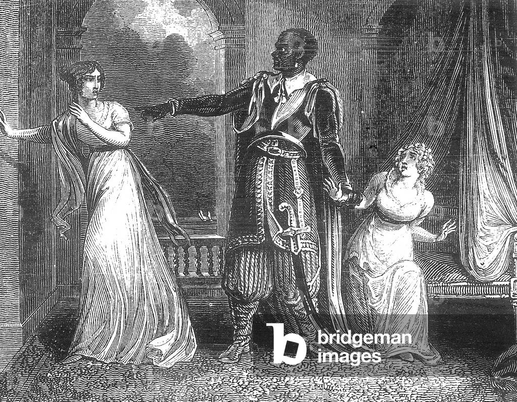 illustration for Act IV scene II of play 