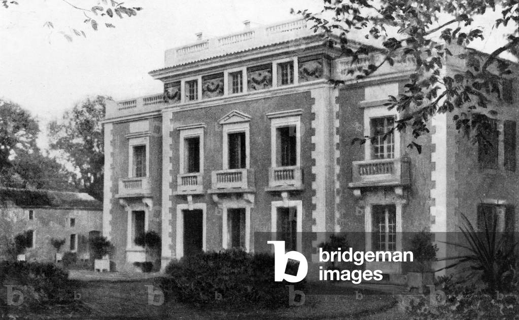 Le Loupillon (Lot et Garonne, France) : family residence of French president Armand Fallieres (1841-1932) transformed by architect Guillaume Tronchet