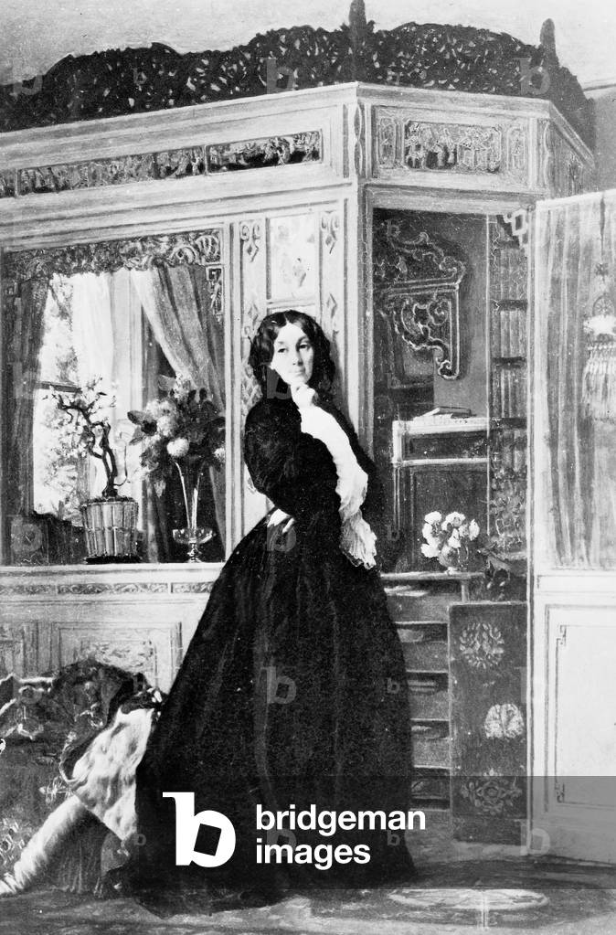 Valentine Delessert, niece of Natalie de Noailles , she was Prosper Merimee's mistress in 1836-1854