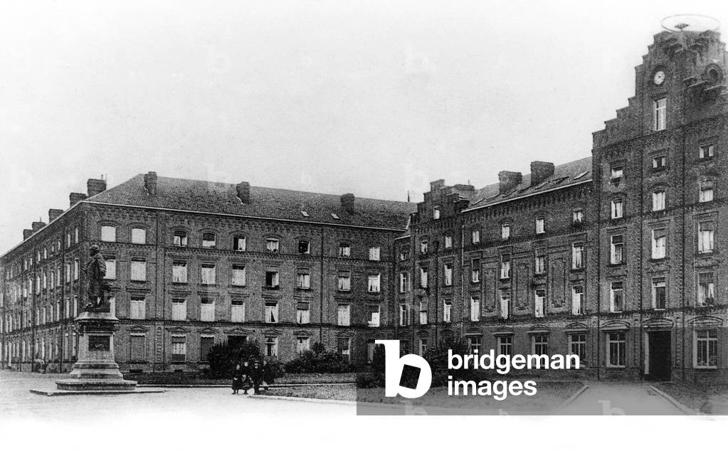 Left wing of the Family Cooperative founded by Jean Baptiste Godin (1817-1888) in Guise, France in 1856