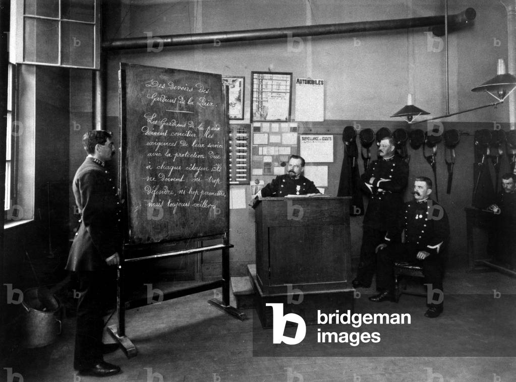 School for the police officer in France : 