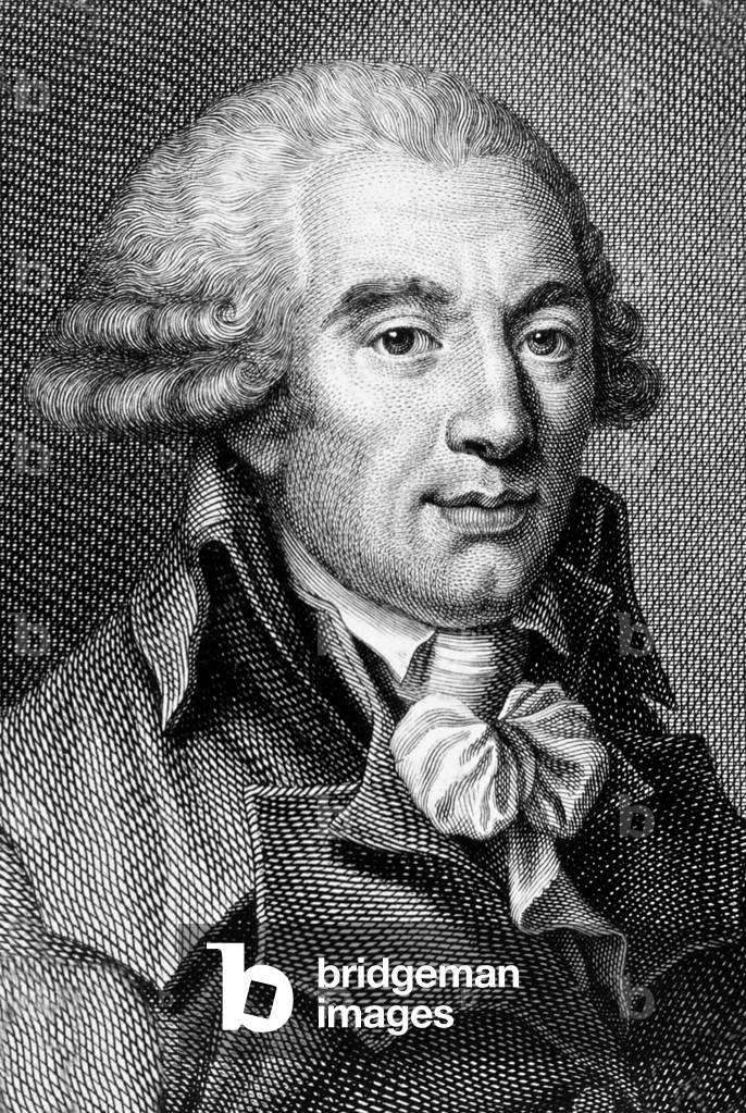 Pierre Vieturnien Vergniaud (1753-1793) French lawyer deputy and orator during French revolution, engraving