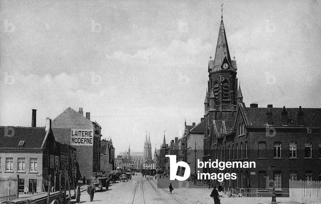 Avenue de Smet de Nayer to Ostend in Belgium