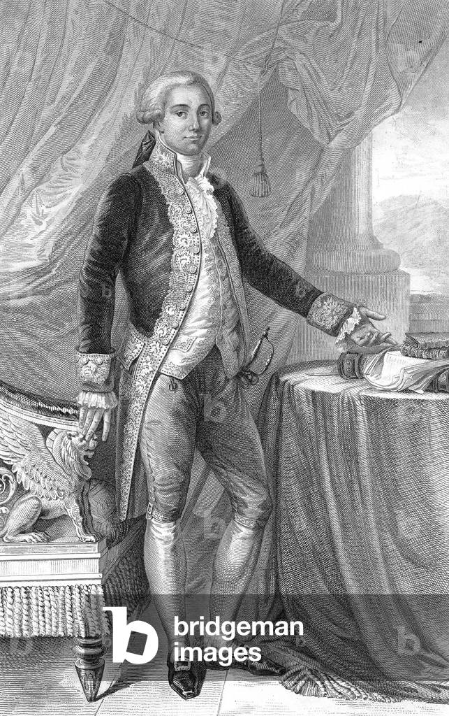 Charles Bonaparte (1746-1785) father of NapoleonBonaparte