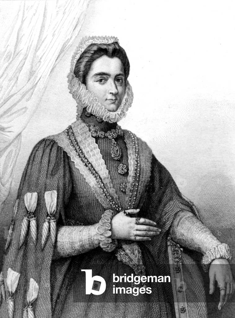 princess of Portugal , grand duchess of Toscane, mother of Marie of Medici