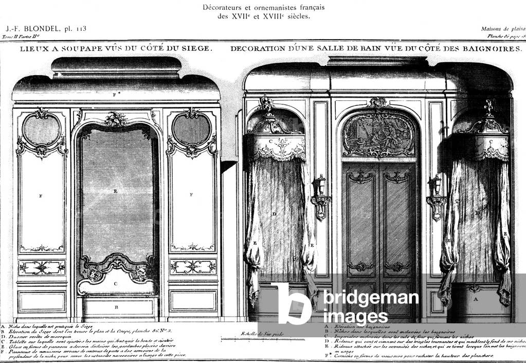 bathrooms and commodities , illustration for 