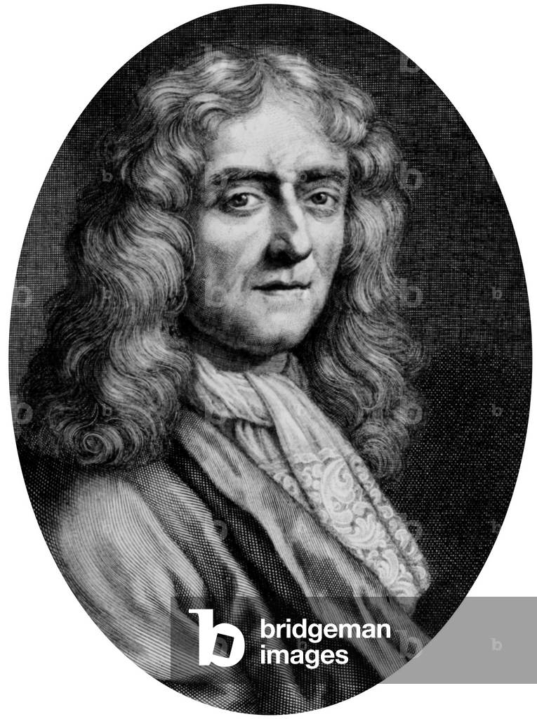 Nicolas Des Marests lord of Maillebois (1648-1721) financial controller in 1708-1715, engraving