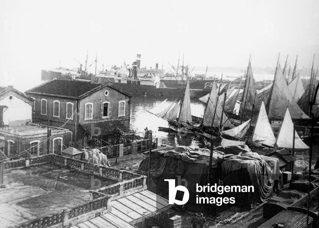 harbour of Beirut, c.1900