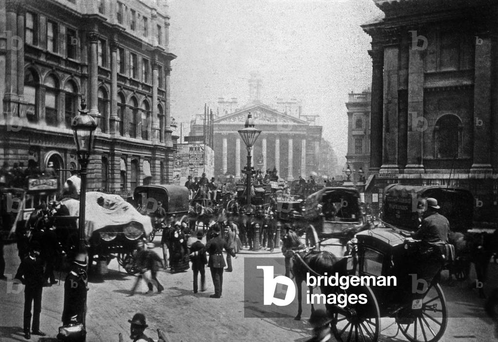 City district, London, c. 1900