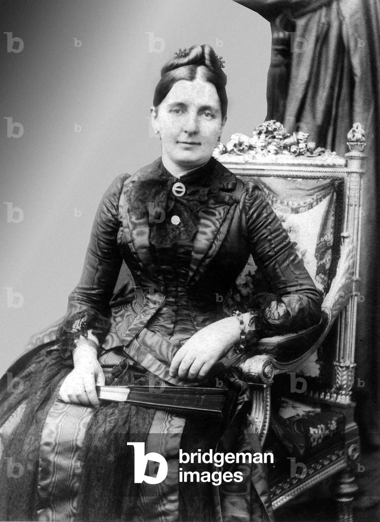 Portrait of the president of the French republic Sadi Carnot ' s wife , Cecile Carnot, born Dupont-White (1837-1894)