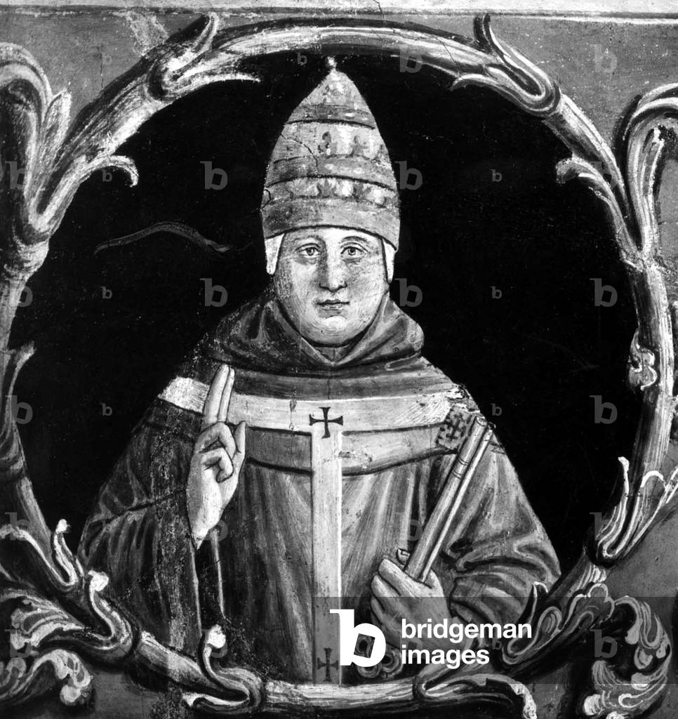 pope Nicholas IV in 1288-1292