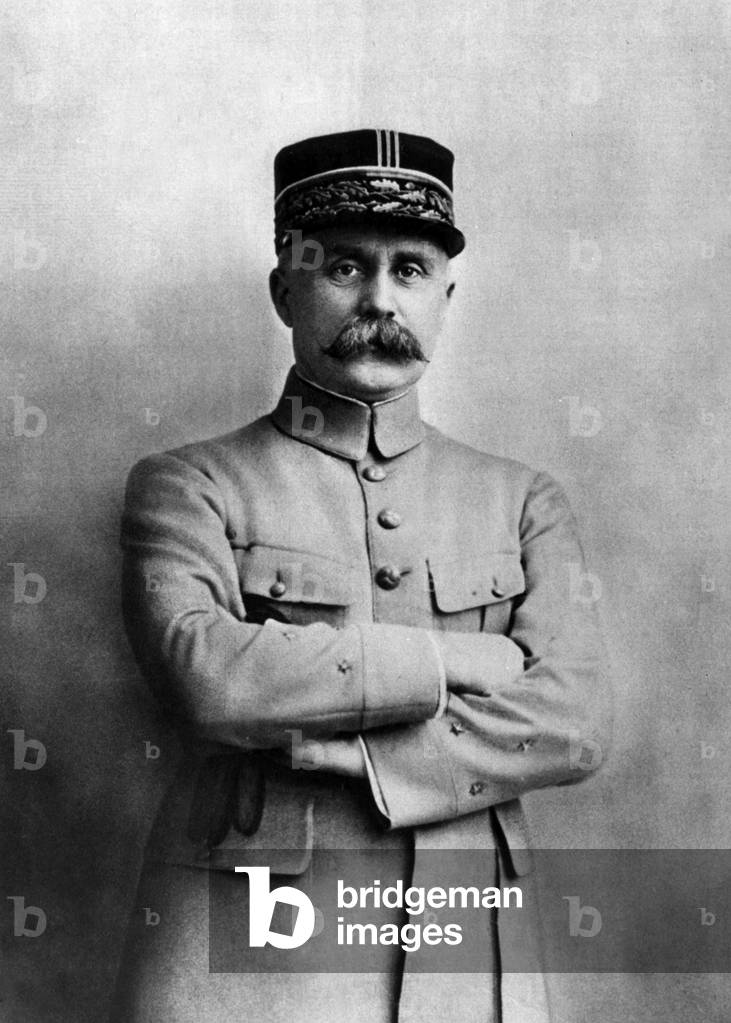 Portrait of Marshal Philippe Petain, 1914 (photo)