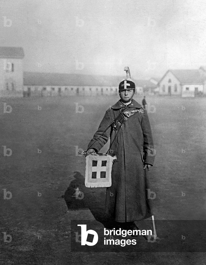Italian army : bugle, ww1