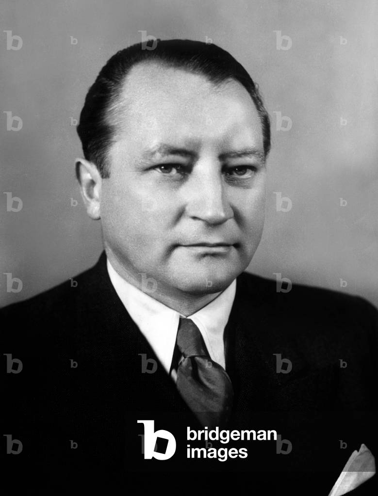 Vladimir Clementis (1902-1952) czeck minister of foreign affairs from 1948 to 1951, executed by trial against Rudolf Slansky
