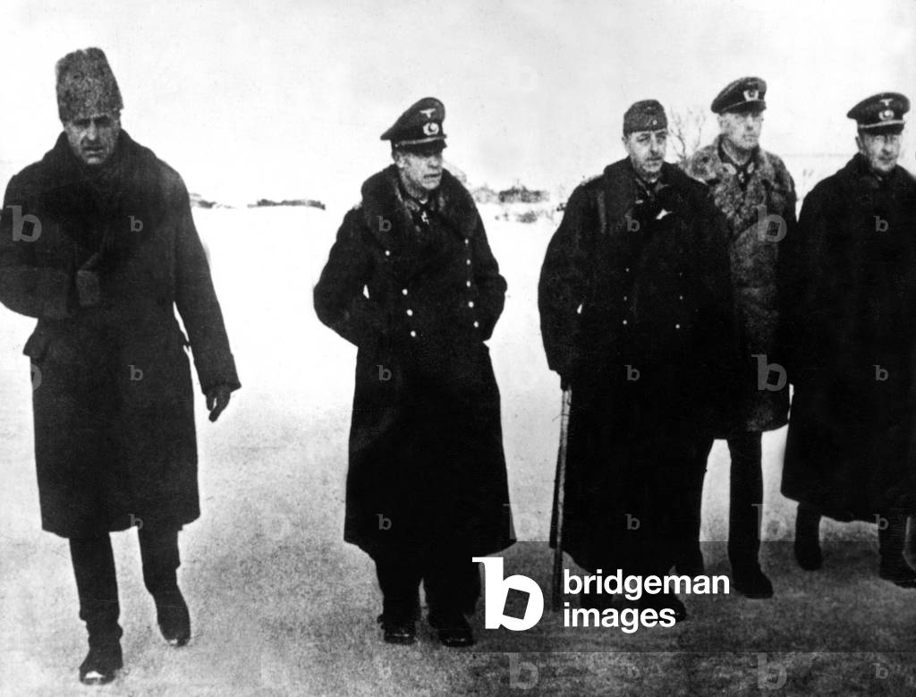 General Friedrich Von Paulus (1890-1957) german commandant of Stalingrad battle (USSR) which took place between september 1942 and february 1943