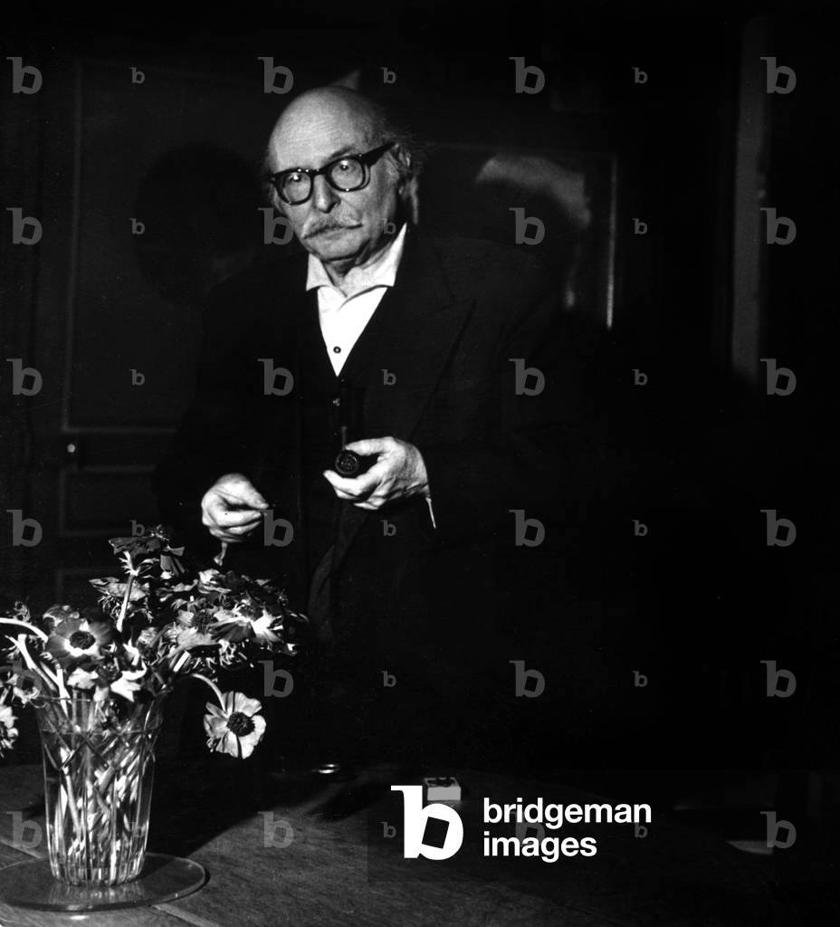 French biologist and writer scientifique scientist Jean Rostand (1894-1977) son of EdmondRostand