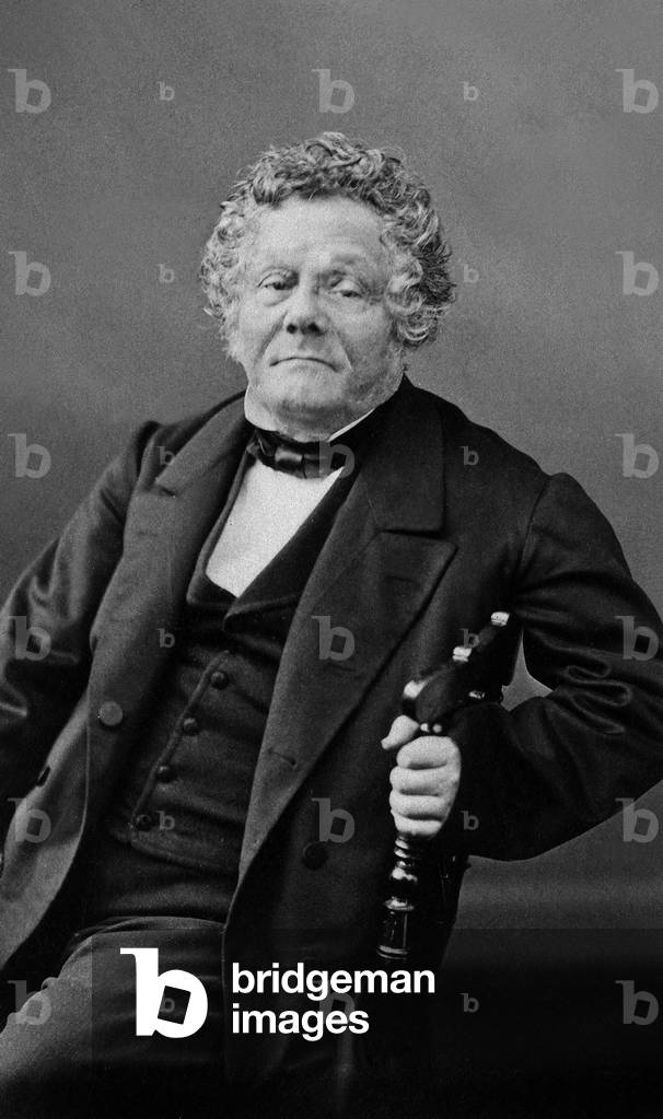 Adolphe Cremieux (1796-1880) French minister of Justice at the time of French civil war 1948 and the siege of Paris by the prussians 1870