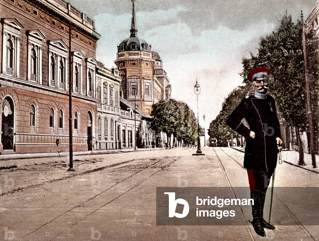 Peter 1st king of Serbia (1903-1921) and Yugoslavia (1918-1921) here in Belgrade