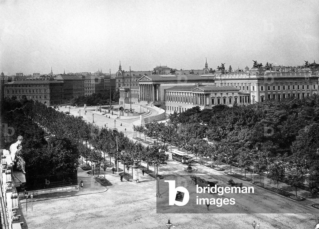 View of Vienna in Austria c. 1900