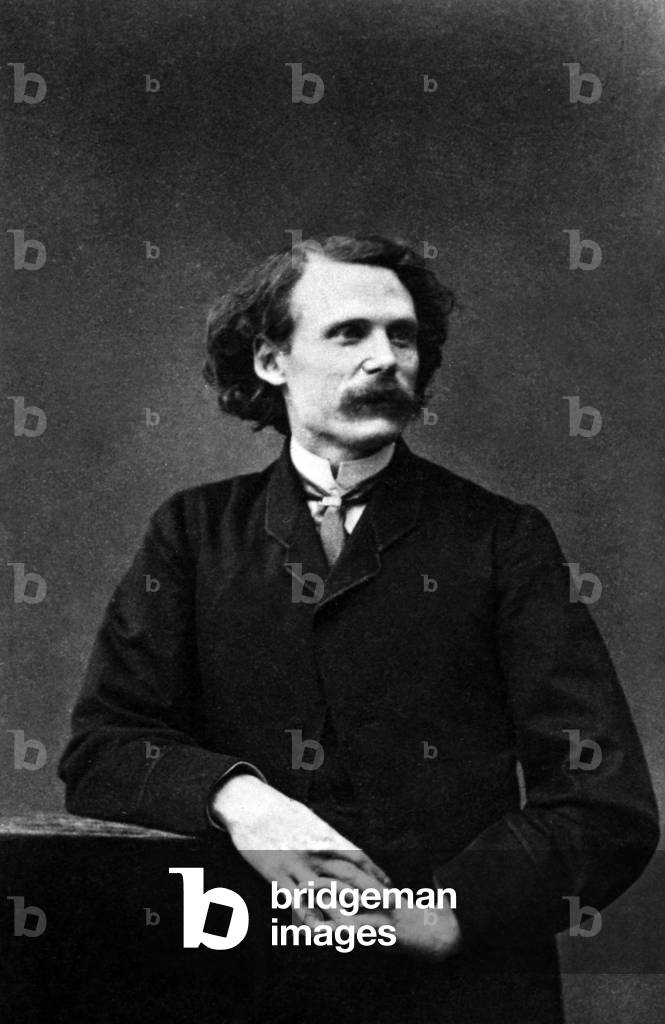 Daniel Douglas Home (1833-1886) scottish spiritualist here in february 1869, photo by Nadar