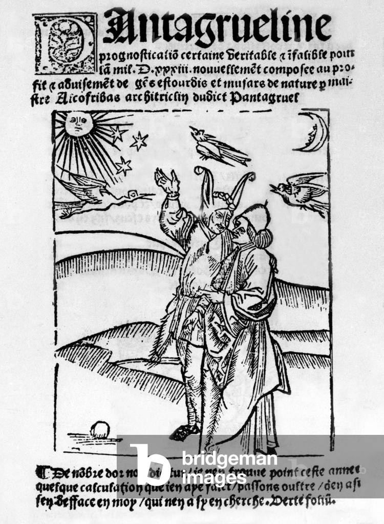 Illustration for book by rancois Rabelais 