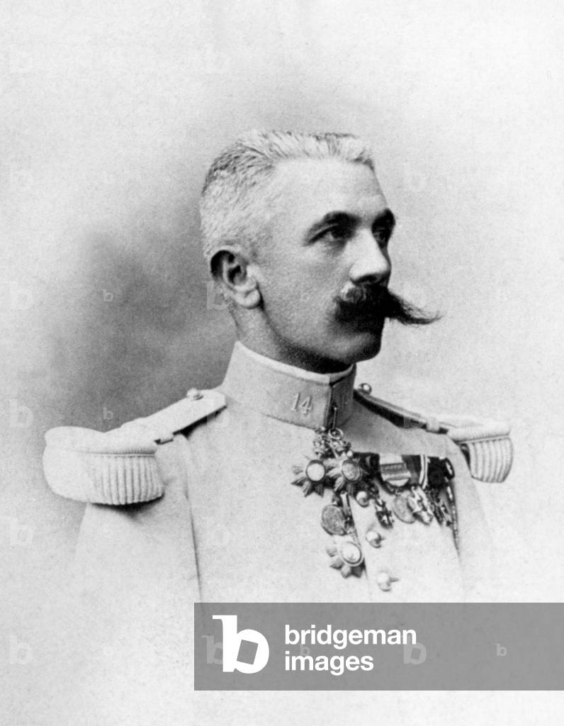 General Louis Hubert Lyautey (1854-1934), creator of French protectorate in Morocco, here as colonel of horsemen in Alencon (France) in 1902-1903