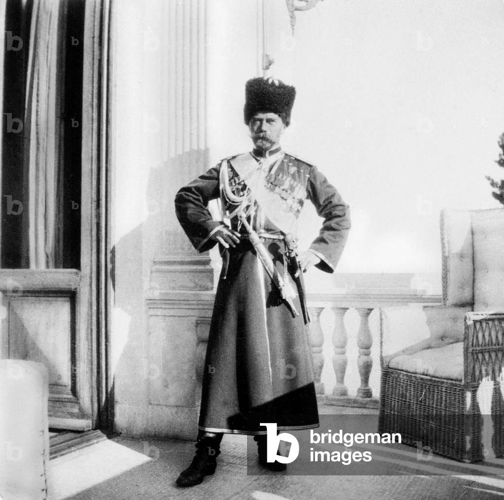 Czar Nicolas II of Russia (1868-1918) in Givadia october 04, 1913