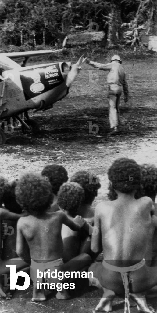 American aviator Charles Lindbergh at the Philippines 1970