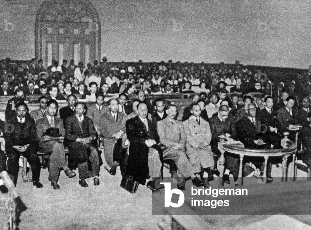 Trial of Malagasy members of Parliament in Tananarive (Madagascar) in august 1948 (condemend for riot on march 29, 1947)