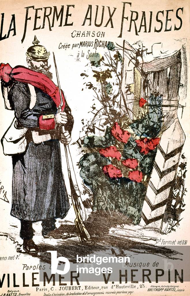 illustration for patriotic song 