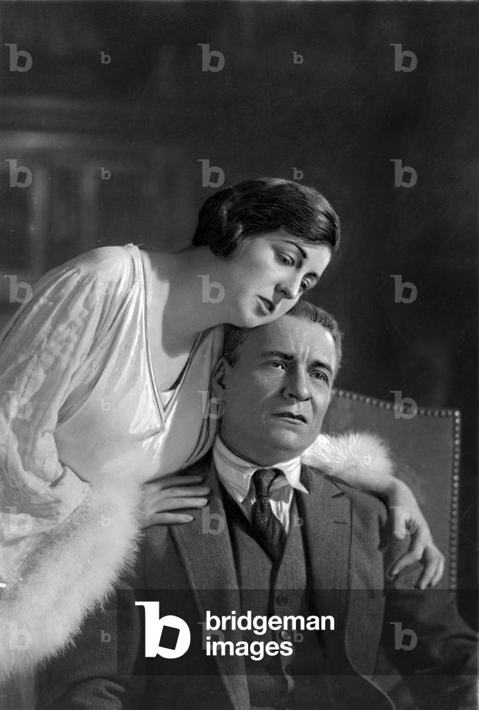 Marthe Regnier and Constant Remy in play 