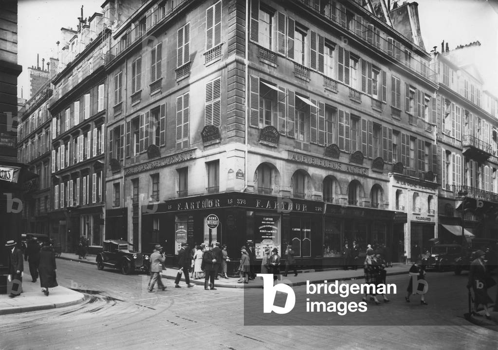 Corner of St Honore Street and Cambon