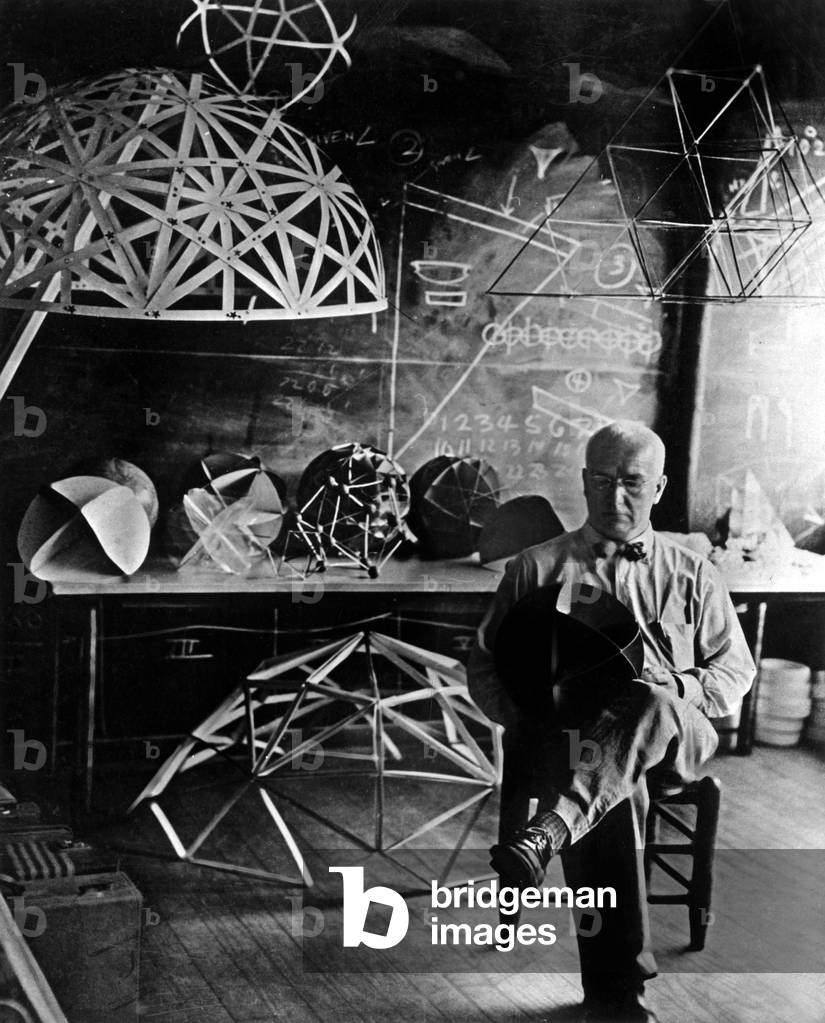 Richard Buckminster Fuller (1895-1983) american architect, designer, writer