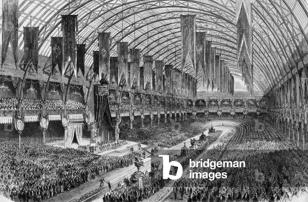 World fair in Paris in 1867 : prize giving ceremony on july 1st, 1867, in the 