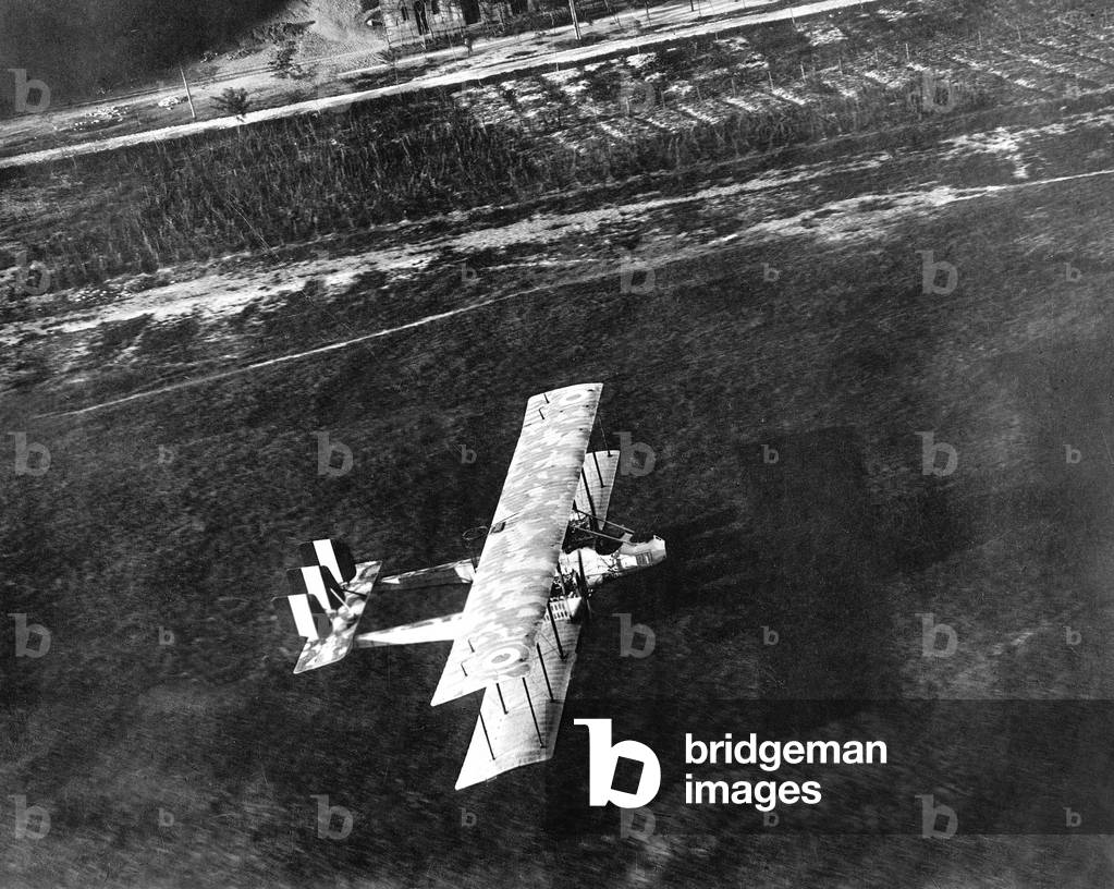 Italian heavy bomber Caproni CA-46 built by Societa di Aviazione Ing. Caproni used from 1918 to 1921