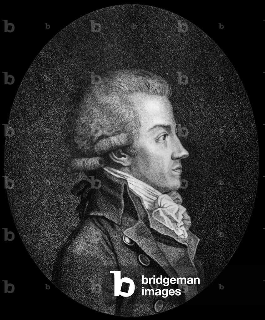 Antoine Pierre Joseph Marie Barnave (1761-1793) French deputy, Girondist at time of French Revolution, engraving