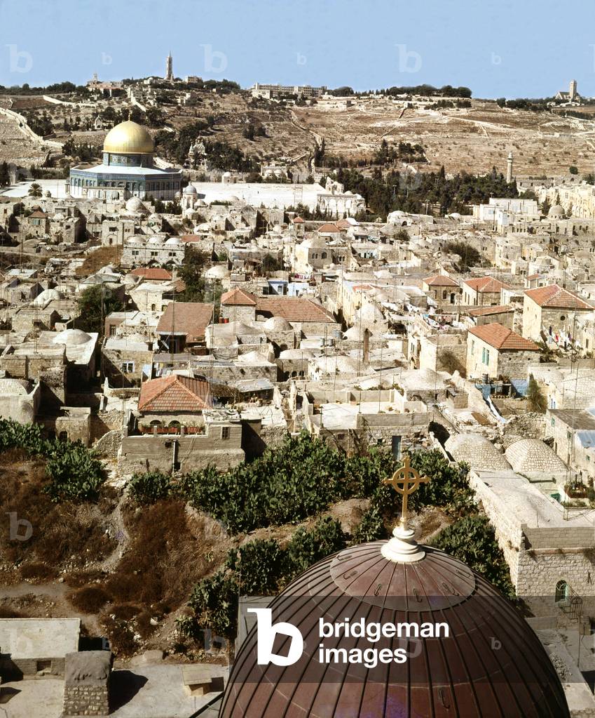 Jerusalem in Palestina c. 1970