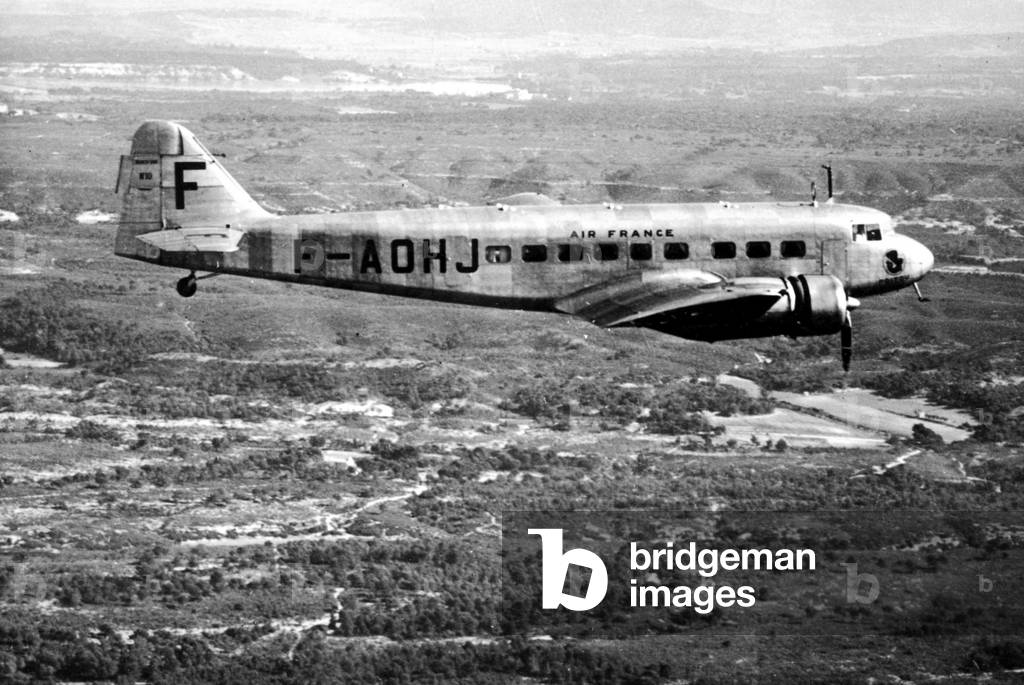 plane Bloch 220 of Air France in 1936