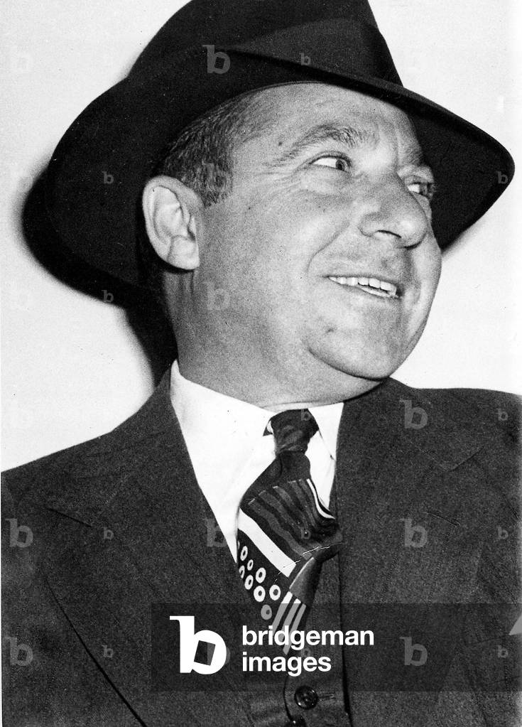 Frank Costello (1891-1973) italian immigrants member of mafia, here c. 1957