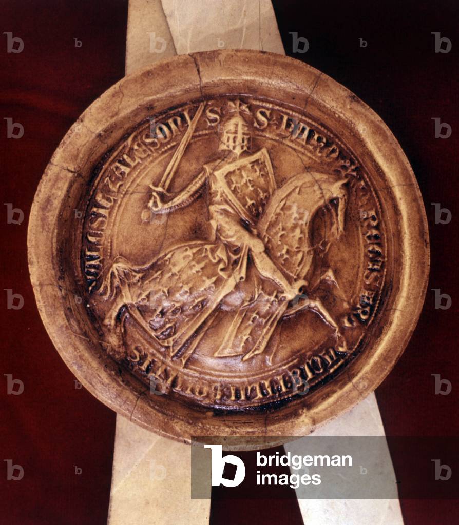 Seal of Charles 1st of Valois (1270-1325)