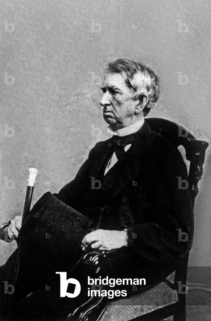 Secretary of State William Seward (1801-1872), he organized the buying to russians of the Alaska in 1867. Americans were irritated by this buying and called it 