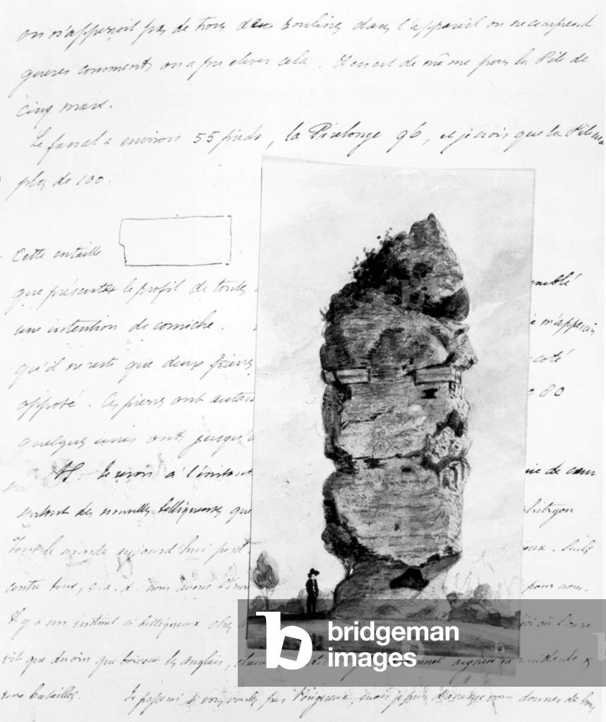 Drawing book of Prosper Merimee, 19th century