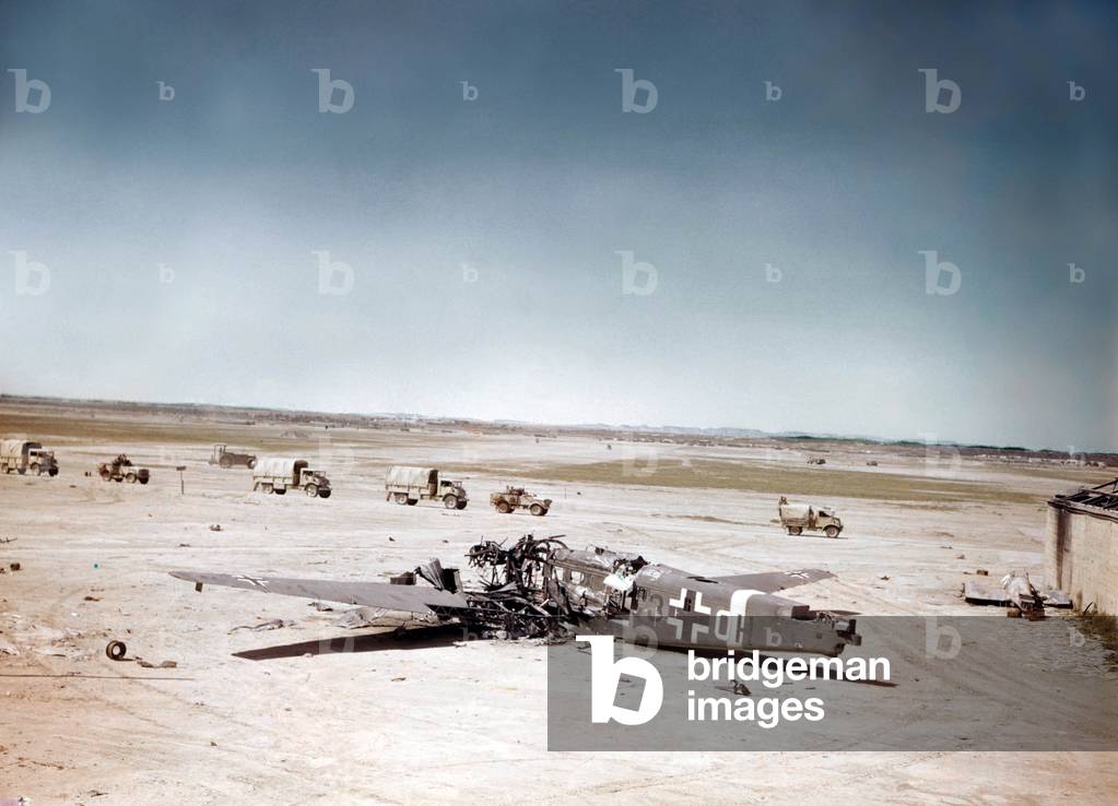 German plane Junkers JU-52 (Luftwaffe) ww2