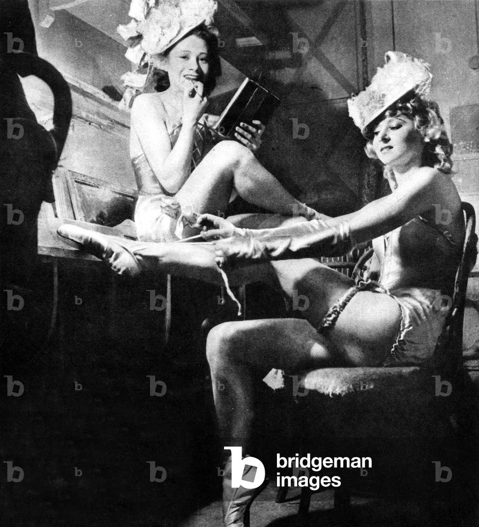 Cabaret dancers in France during occupation c. 1943