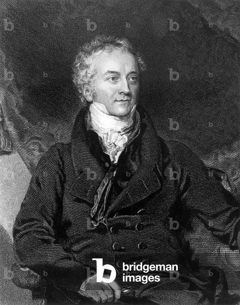 Young Thomas (1773-1829) english physicist, engraving